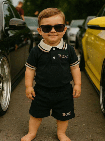 Conj Chefinho Hugo Boss | Polo + Shorts